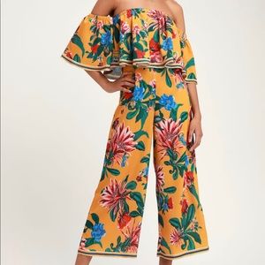 Tropical Floral Jumpsuit